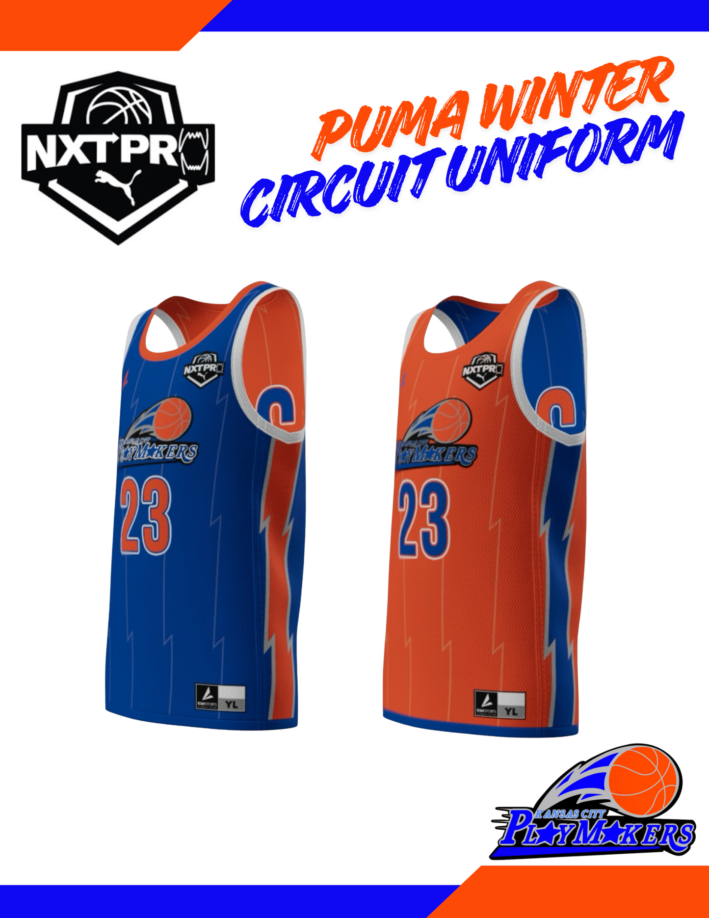 REVERSIBLE PUMA WINTER CIRCUIT JERSEY