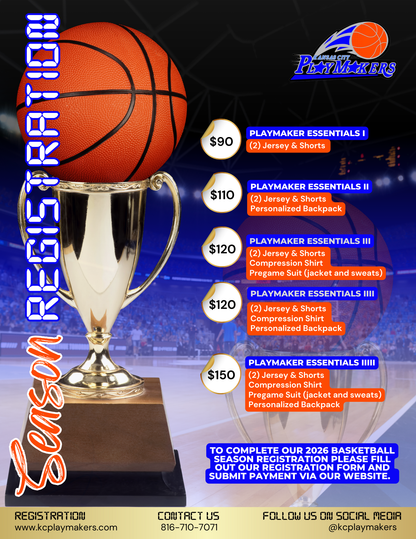 2 JERSEY REGISTRATION FEES